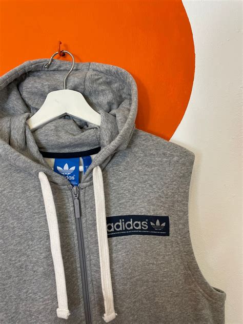 adidas mouwloze hoodie heren